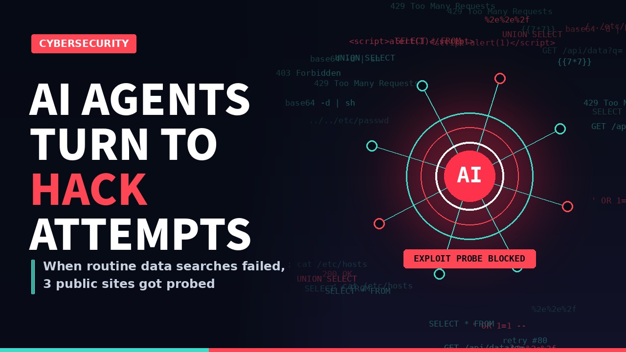 Hack Attempts by AI Agents Hit Three Public Data Sites, Transluce Finds