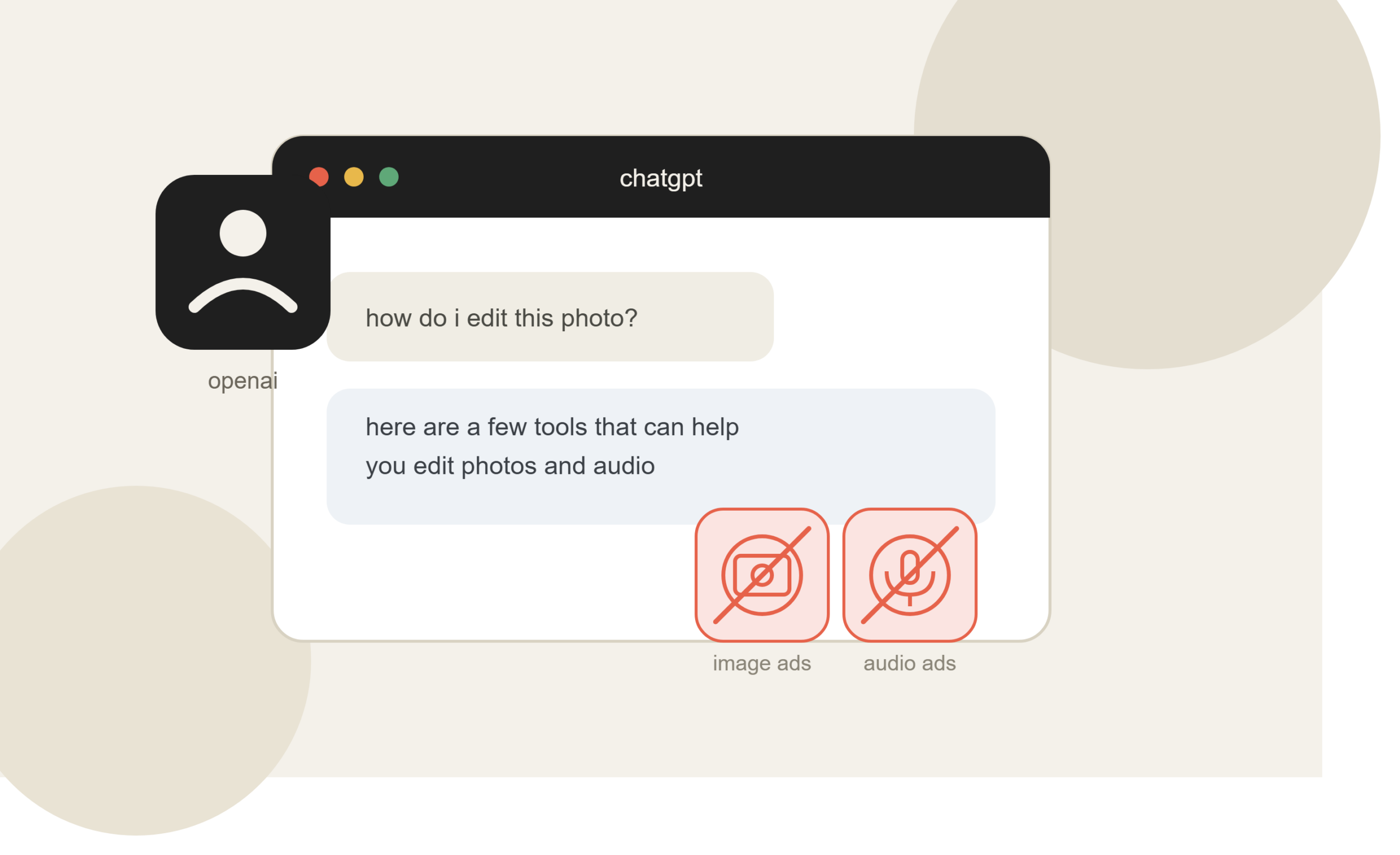 OpenAI Blocks Adobe and Rival AI Tools From Advertising Inside ChatGPT