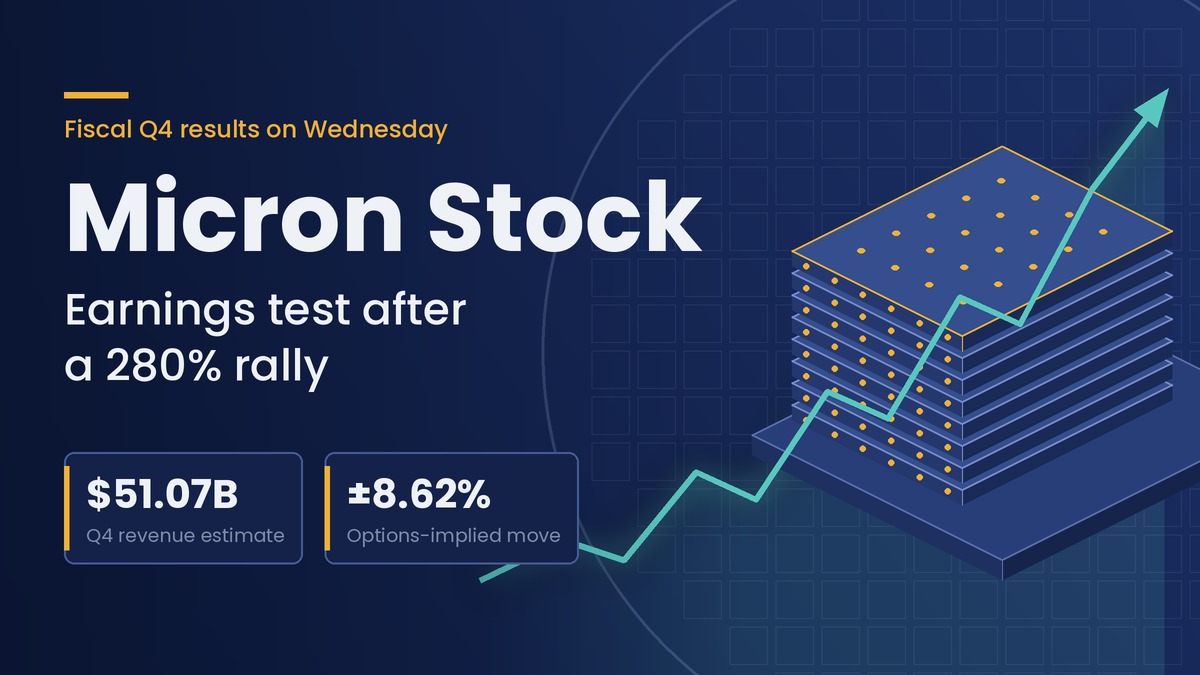 Micron Stock Faces a High-Bar Earnings Test After a 280% Rally